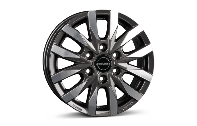 Borbet CW6 Mistral Anthracite Glossy Poli